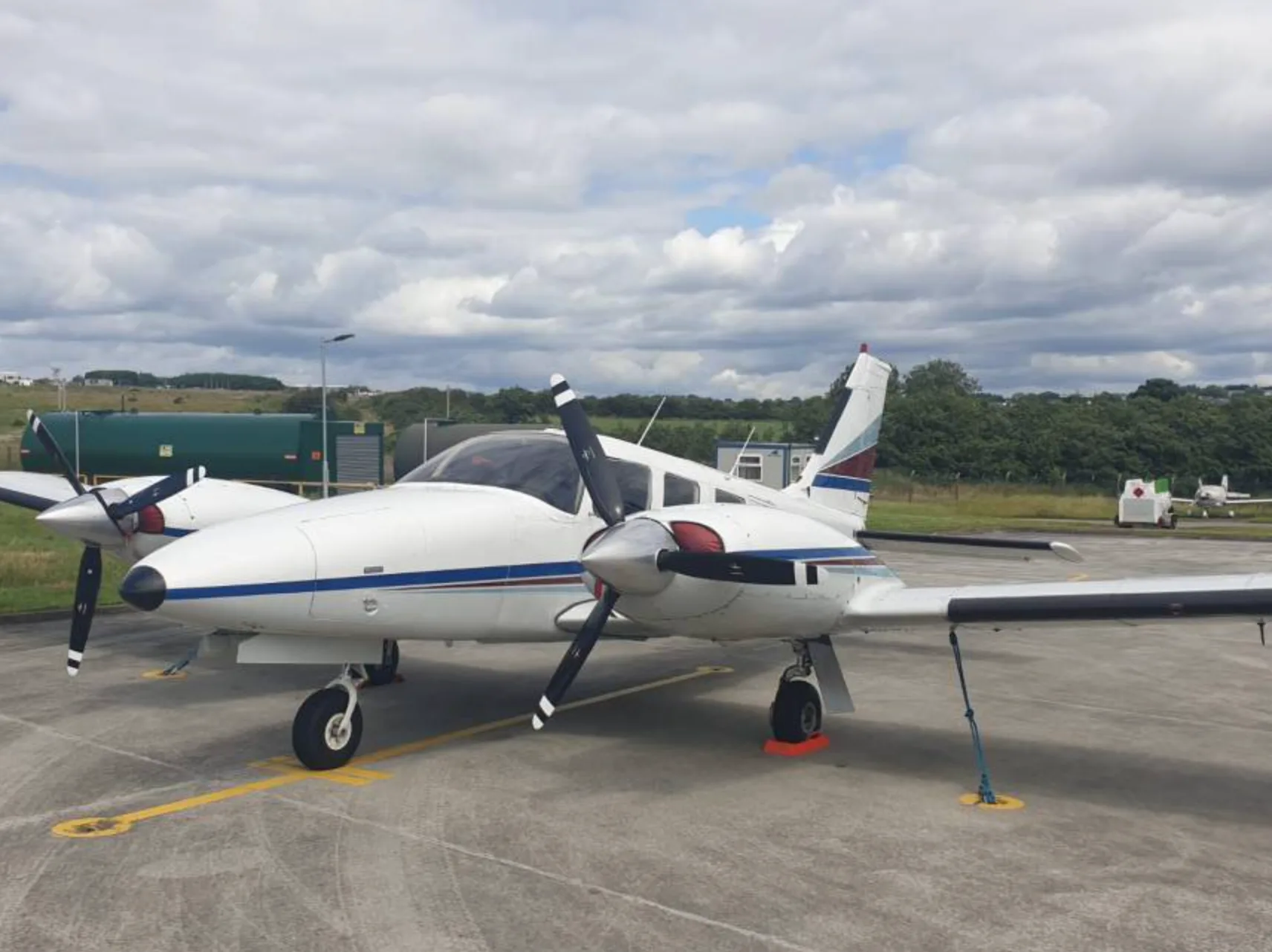 Exterior view of a 1979 Piper PA28R-180 Arrow.