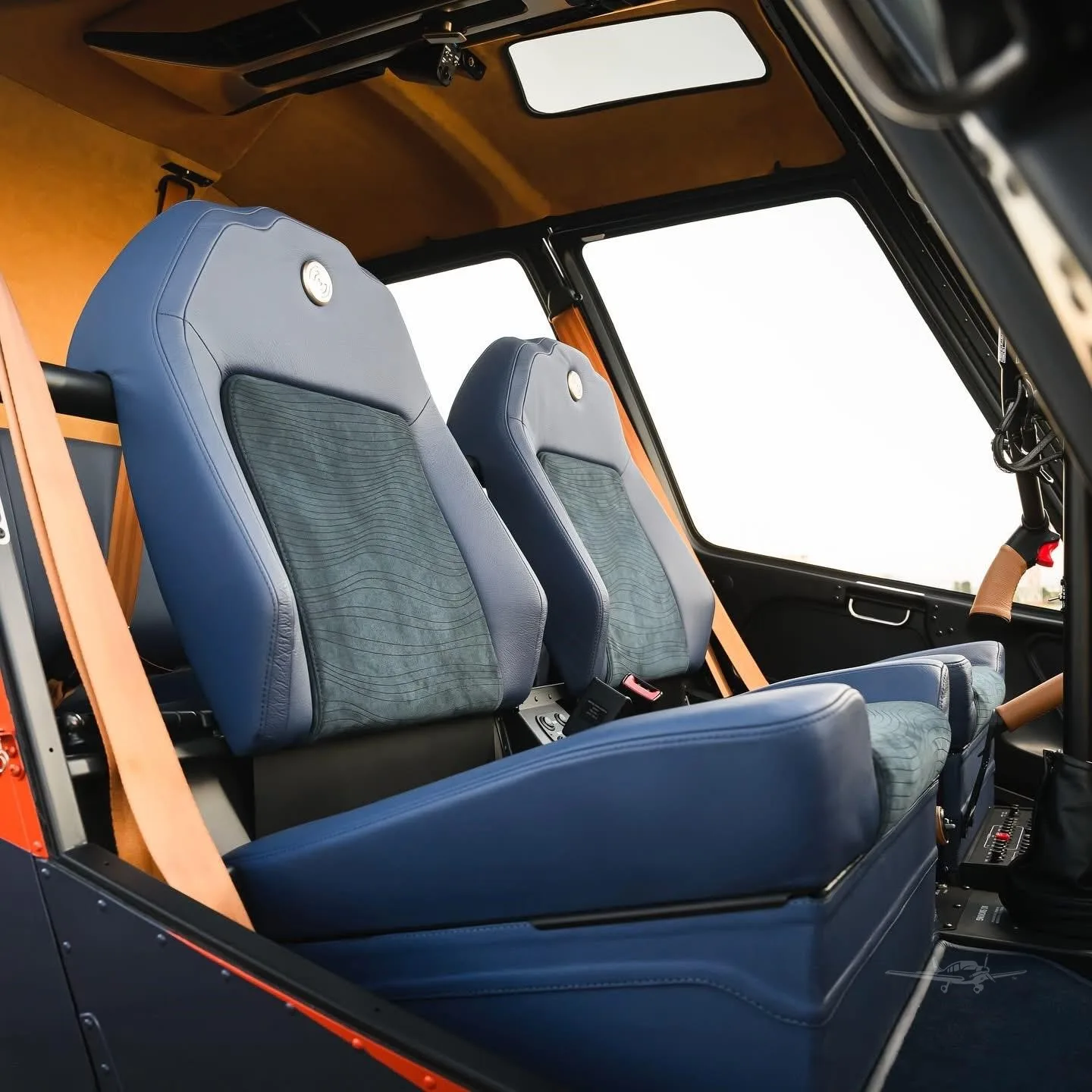 Cabin interior of a 2026 ROBINSON R66.