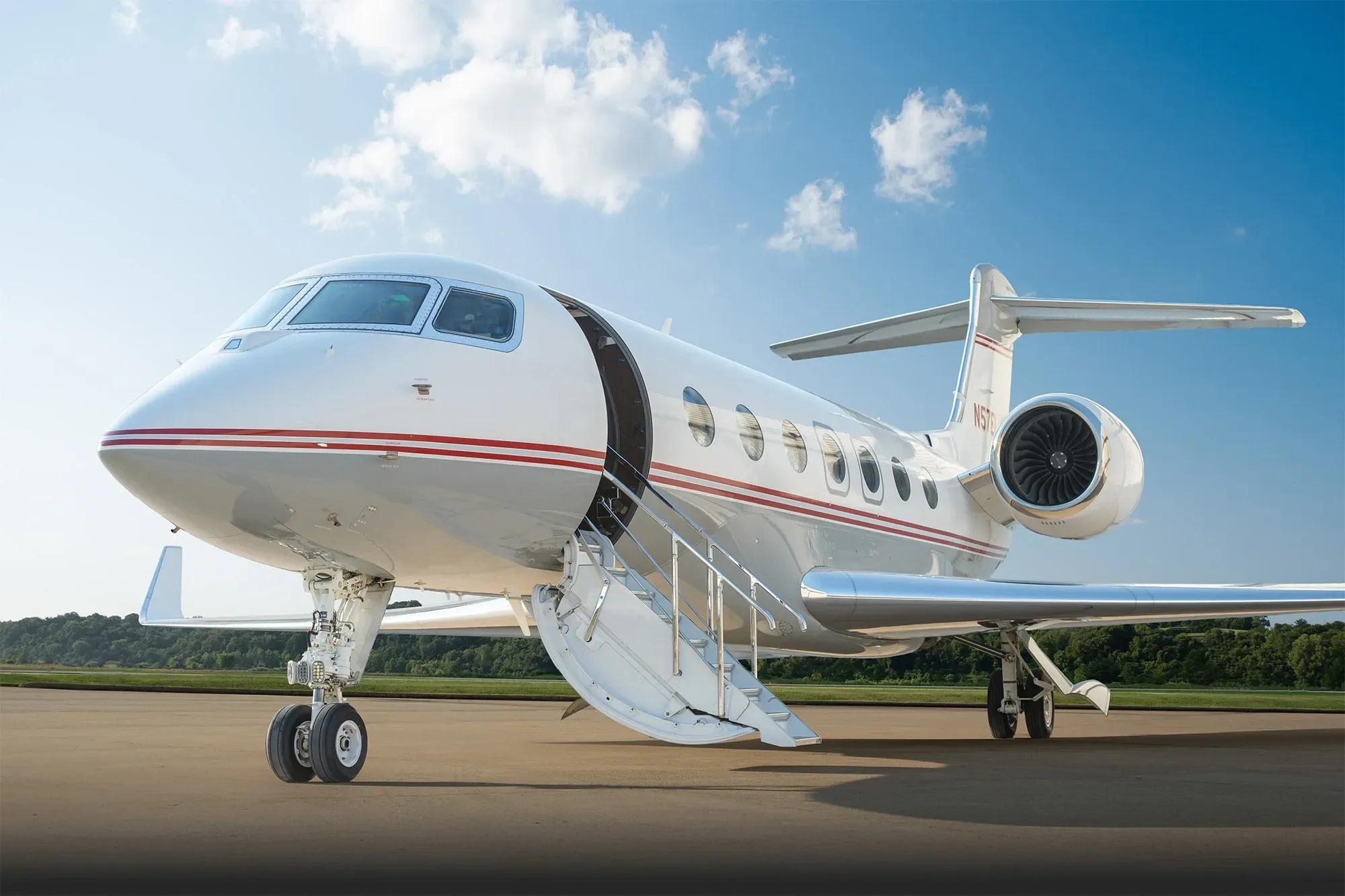 Exterior view of a 2019 Gulfstream.