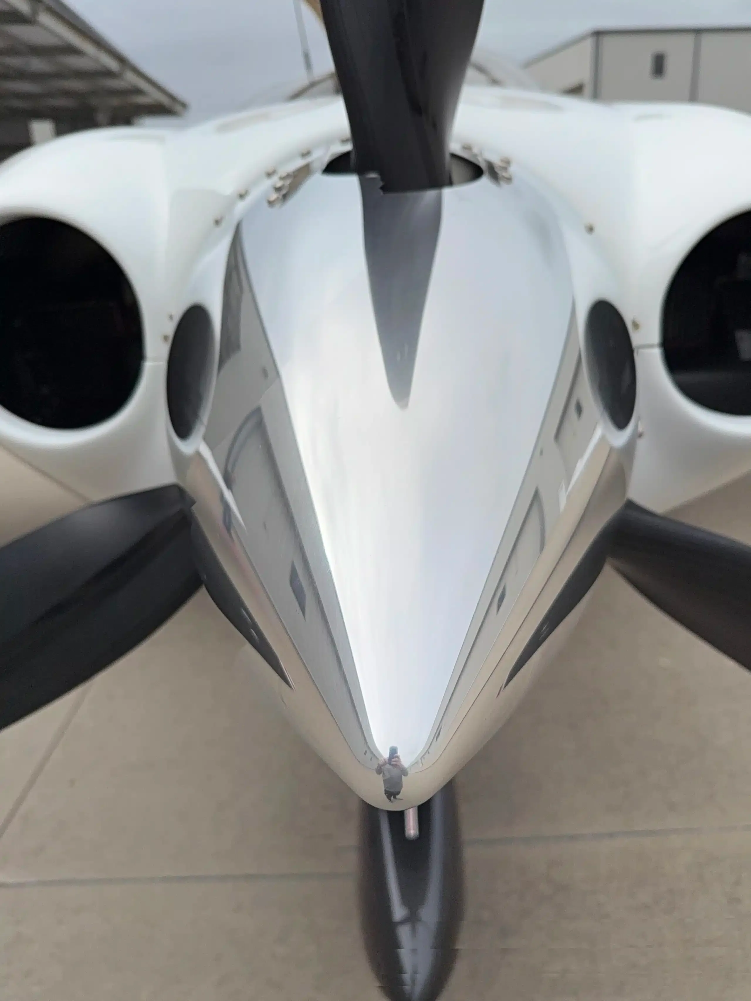 Engine detail of a 2015 Cessna TTx.