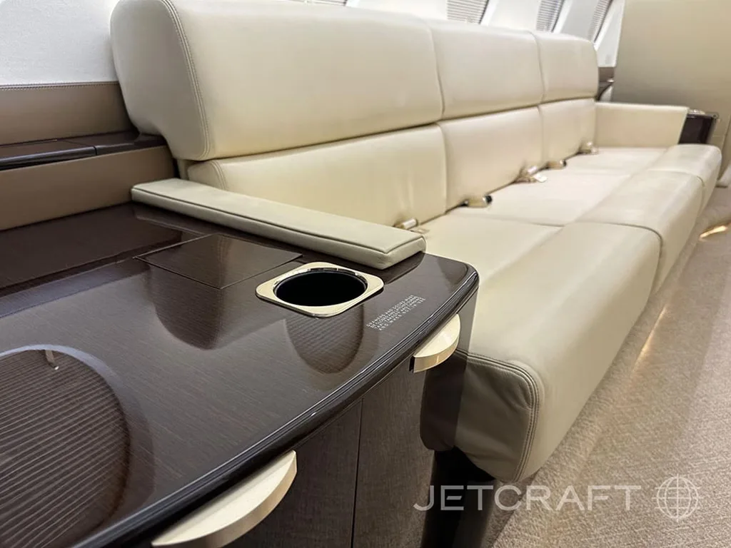 Cabin interior of a 2014 Gulfstream Honeywell GTCP-36-150.