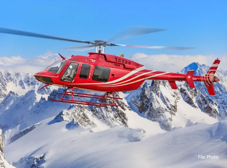 Marketing image of a 2008 Bell 407.