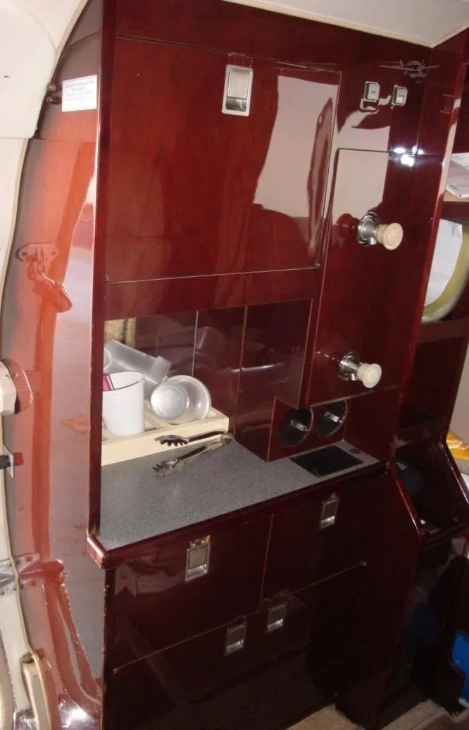 Cabin interior of a 1983 CESSNA CITATION II.