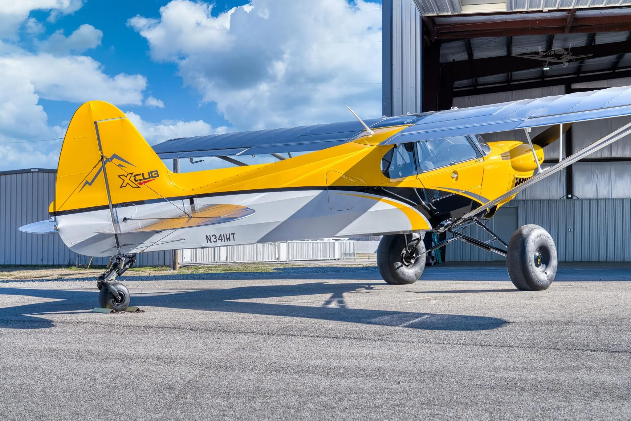 Exterior view of a 2024 CUBCRAFTERS XCUB, N341WT.