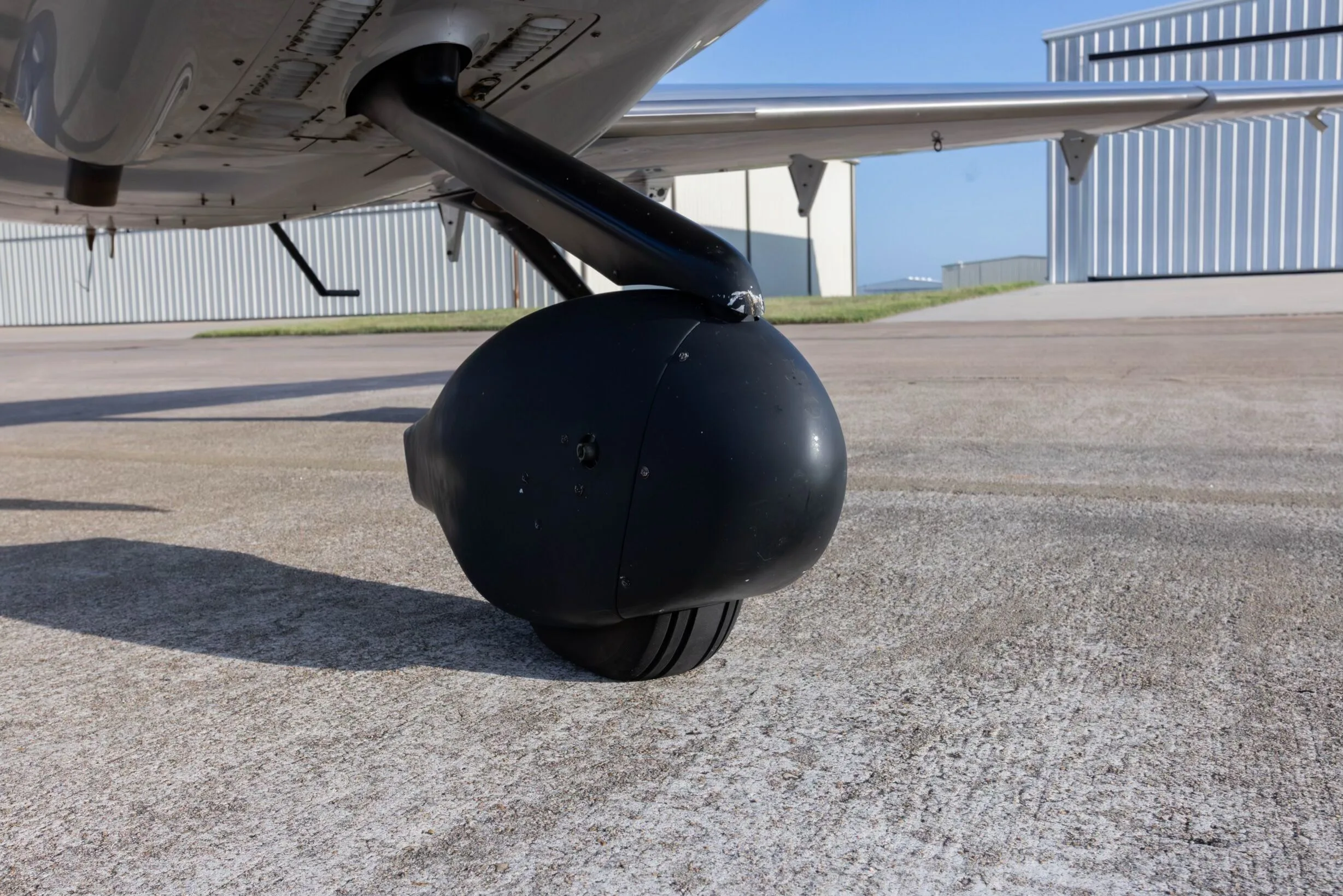 Engine detail of a Cirrus.