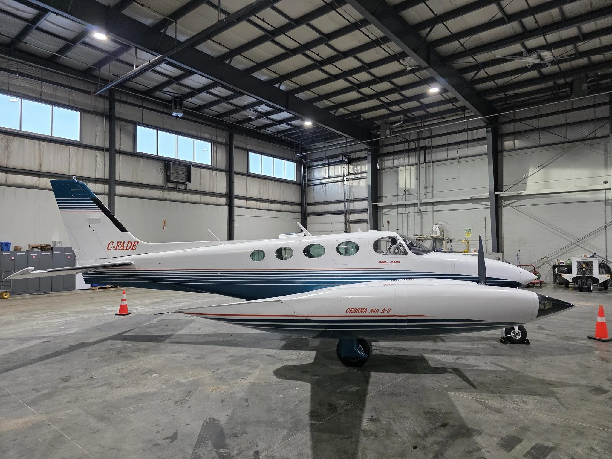 Exterior view of a 1981 CESSNA 340A, C-FADE.