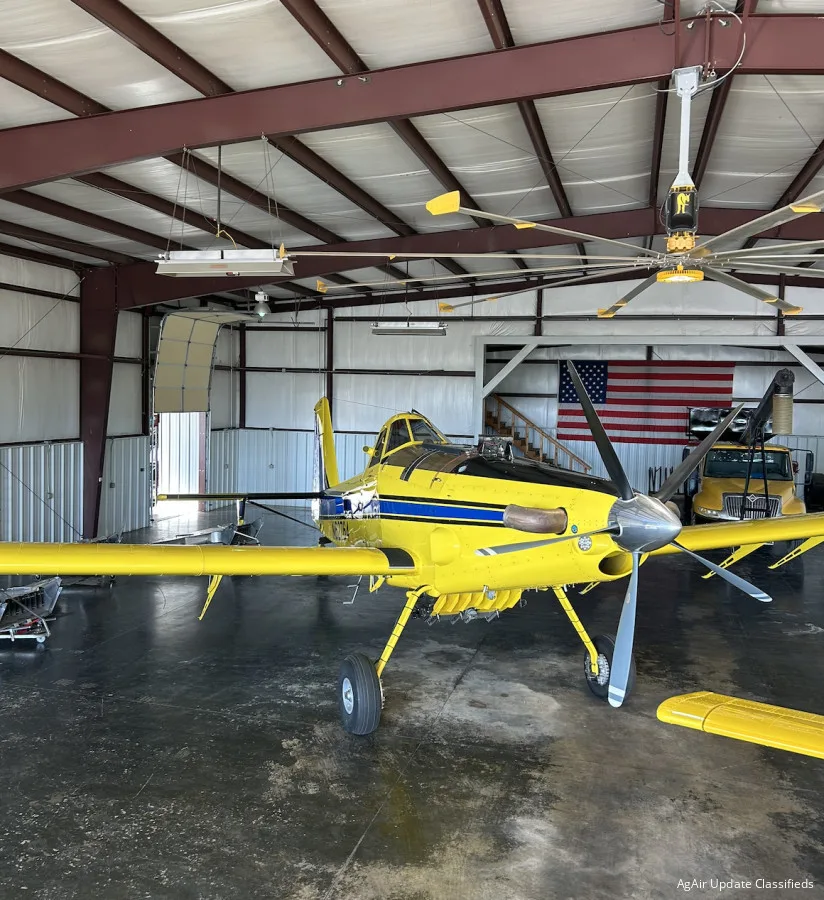 Exterior view of a 2020 Air Tractor 802A, N62764.