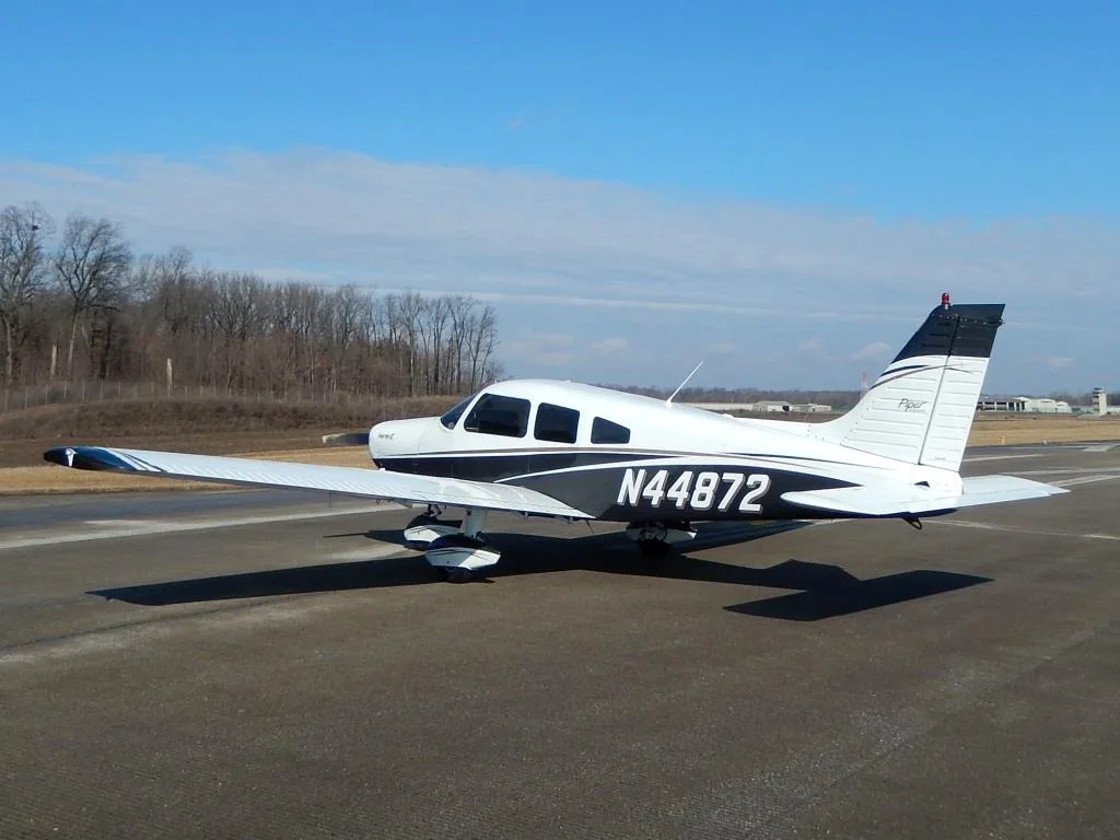 Exterior view of a 1978 Piper Warrior II- N44872 Aircraft.