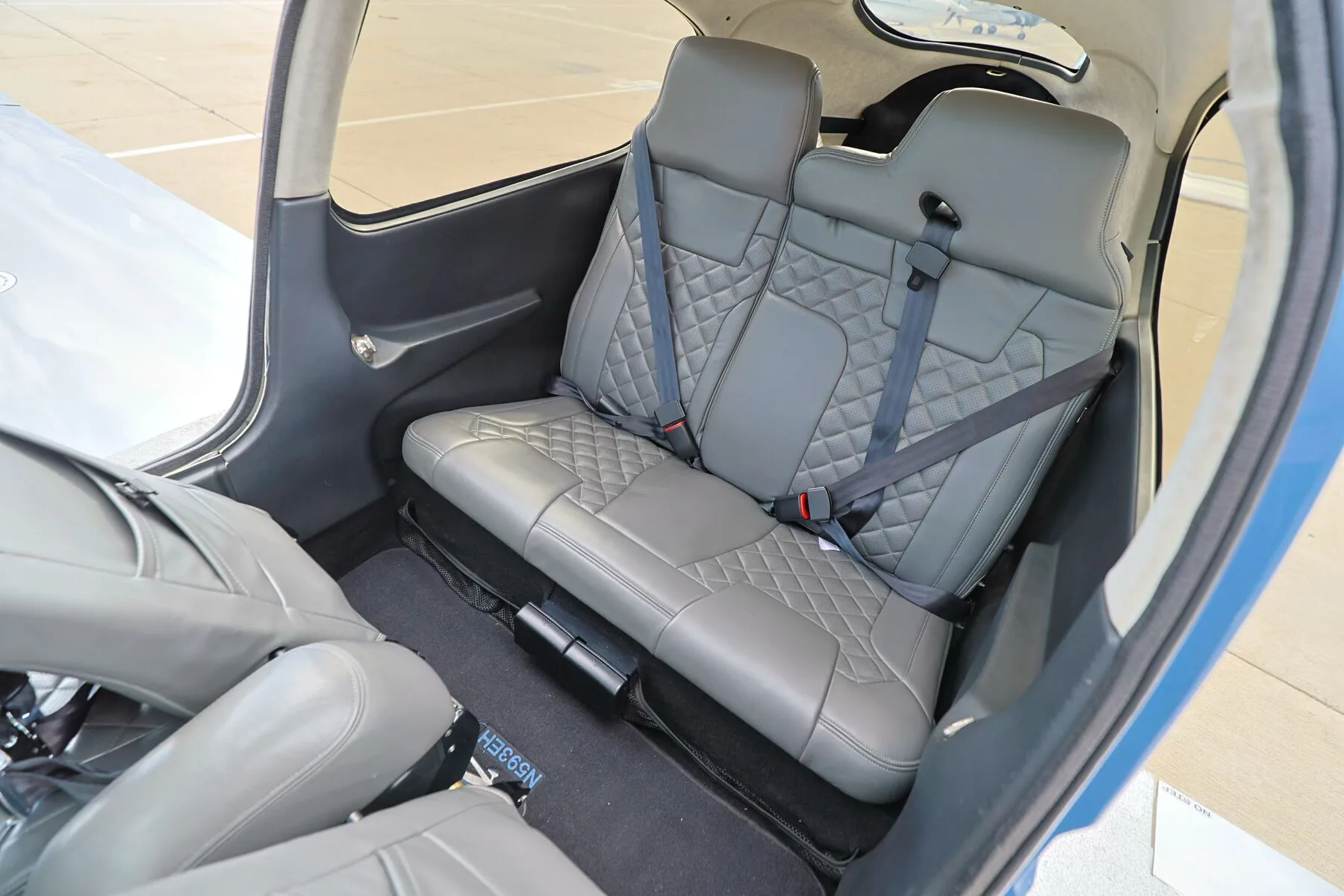 Cabin interior of a 2018 Cirrus SR20 G6 Premium.