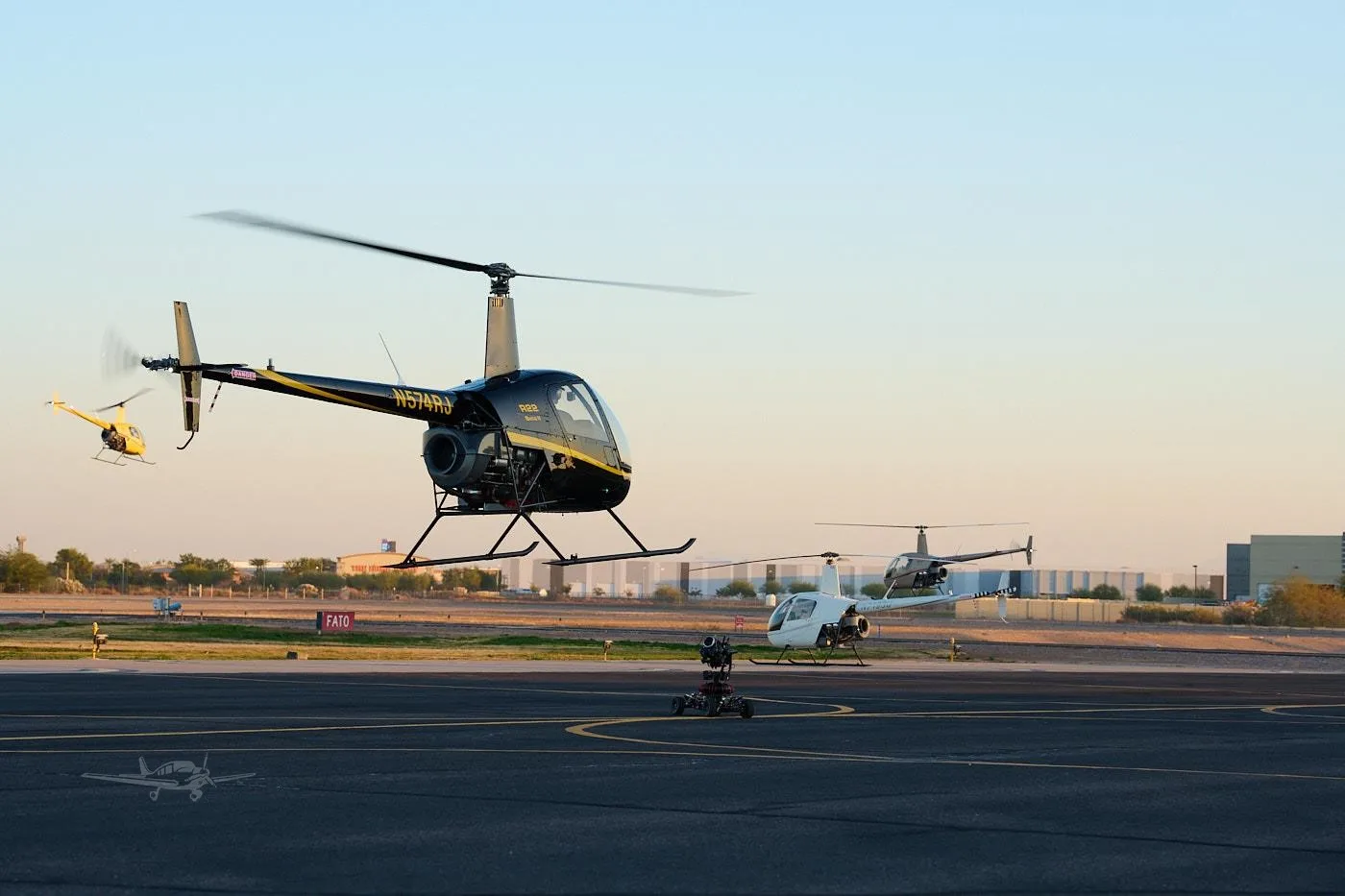 Exterior view of a 2026 ROBINSON R22 BETA II.