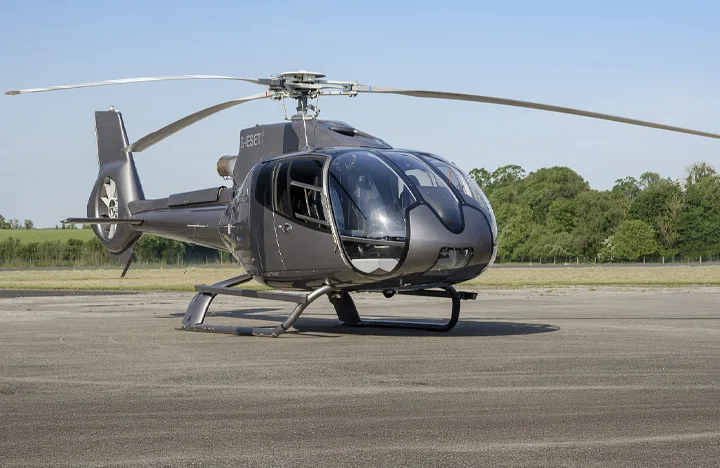Exterior view of a 2009 Airbus EC130B4.