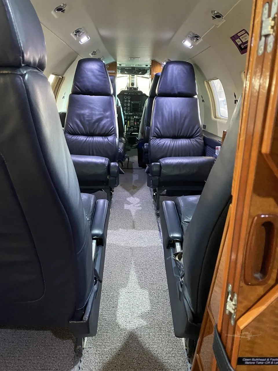 Cabin interior of a 1980 MITSUBISHI MARQUISE.