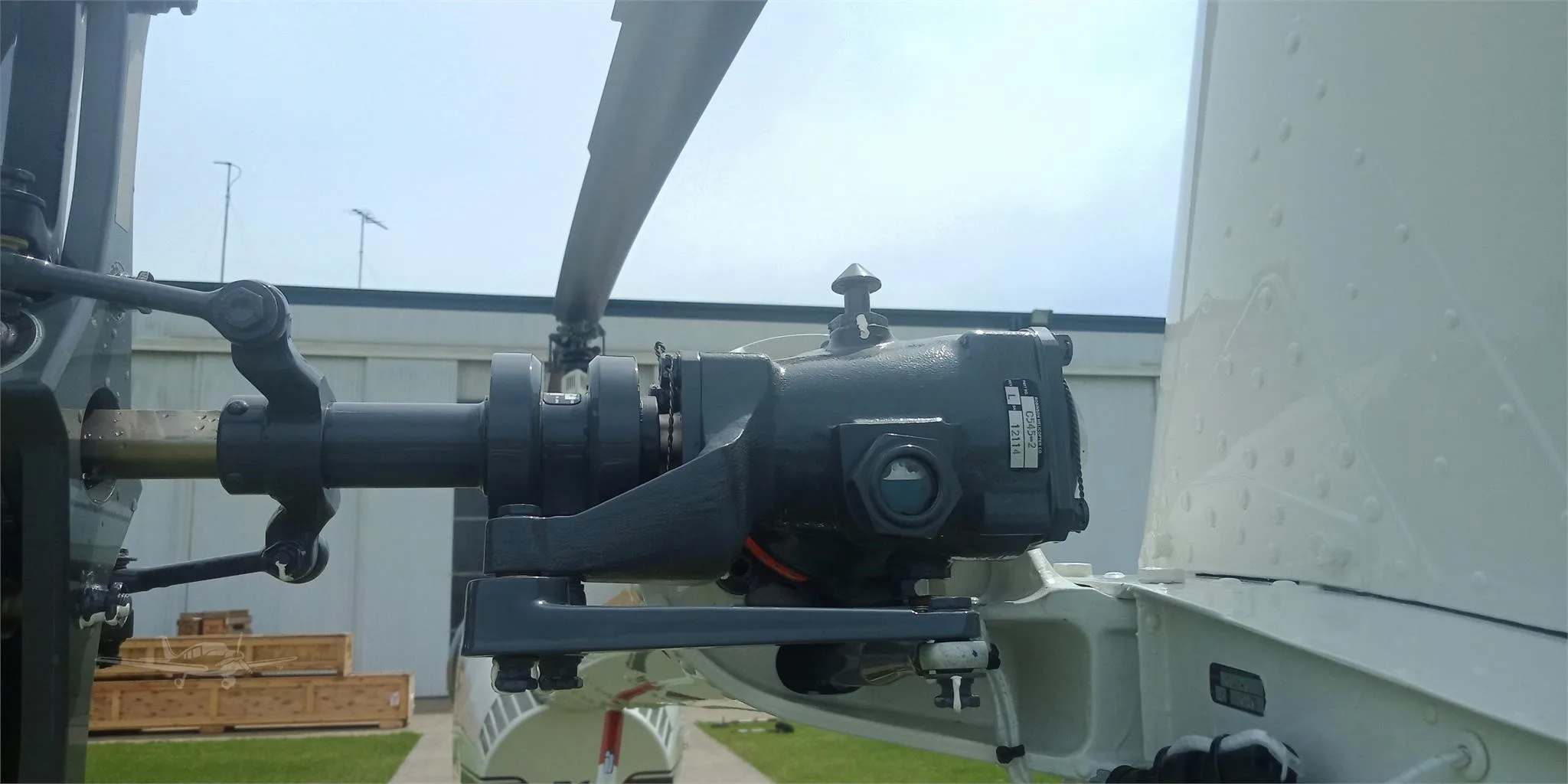 Engine detail of a 2026 ROBINSON R44 RAVEN I.