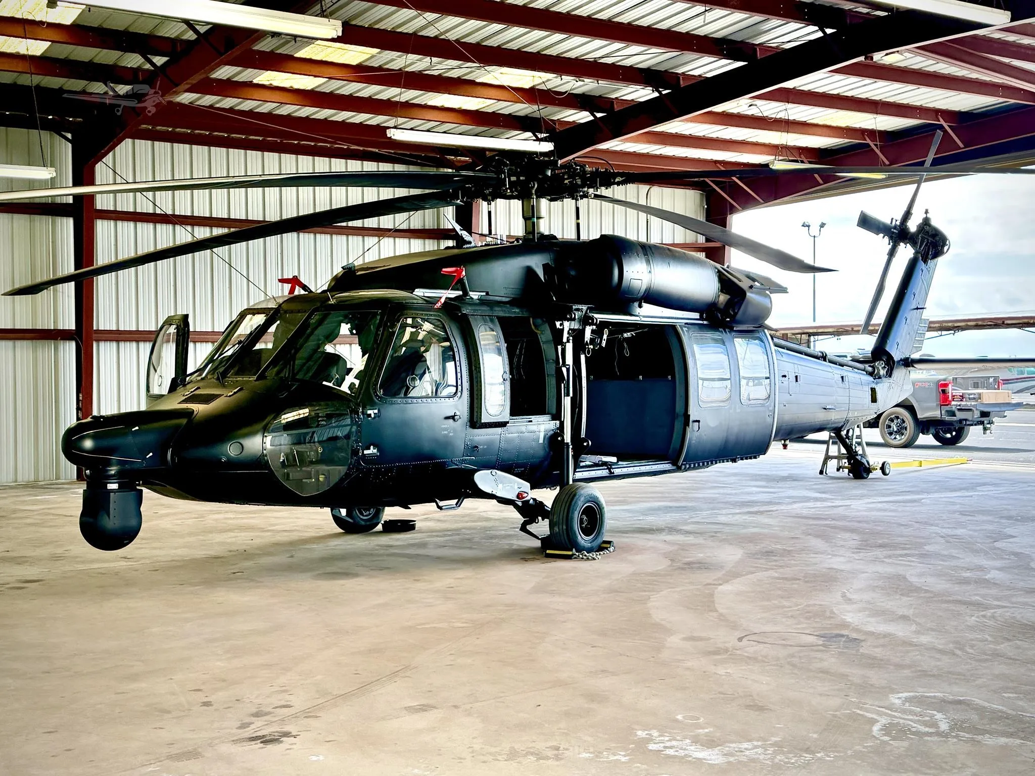 Exterior view of a 1985 SIKORSKY UH-60A BLACK HAWK, N160XP.