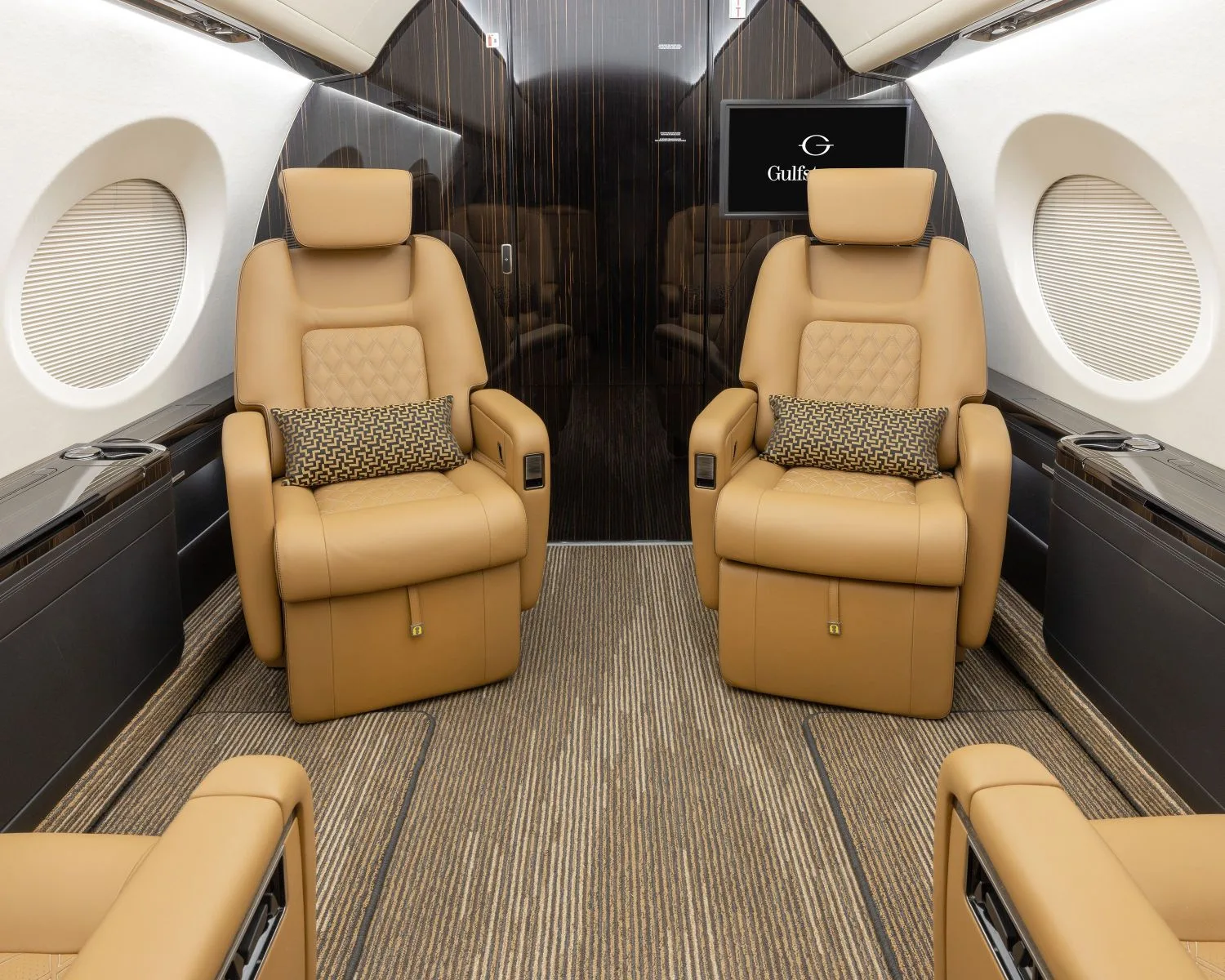 Cabin interior of a Gulfstream G500 –.