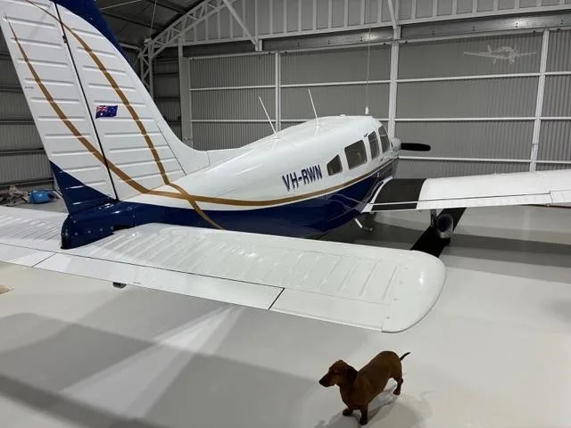 Exterior view of a 1977 PIPER CHEROKEE 6/300.