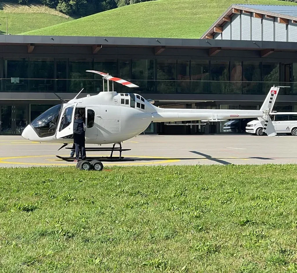 Marketing image of a 2026 Bell 505 Jet Ranger X.