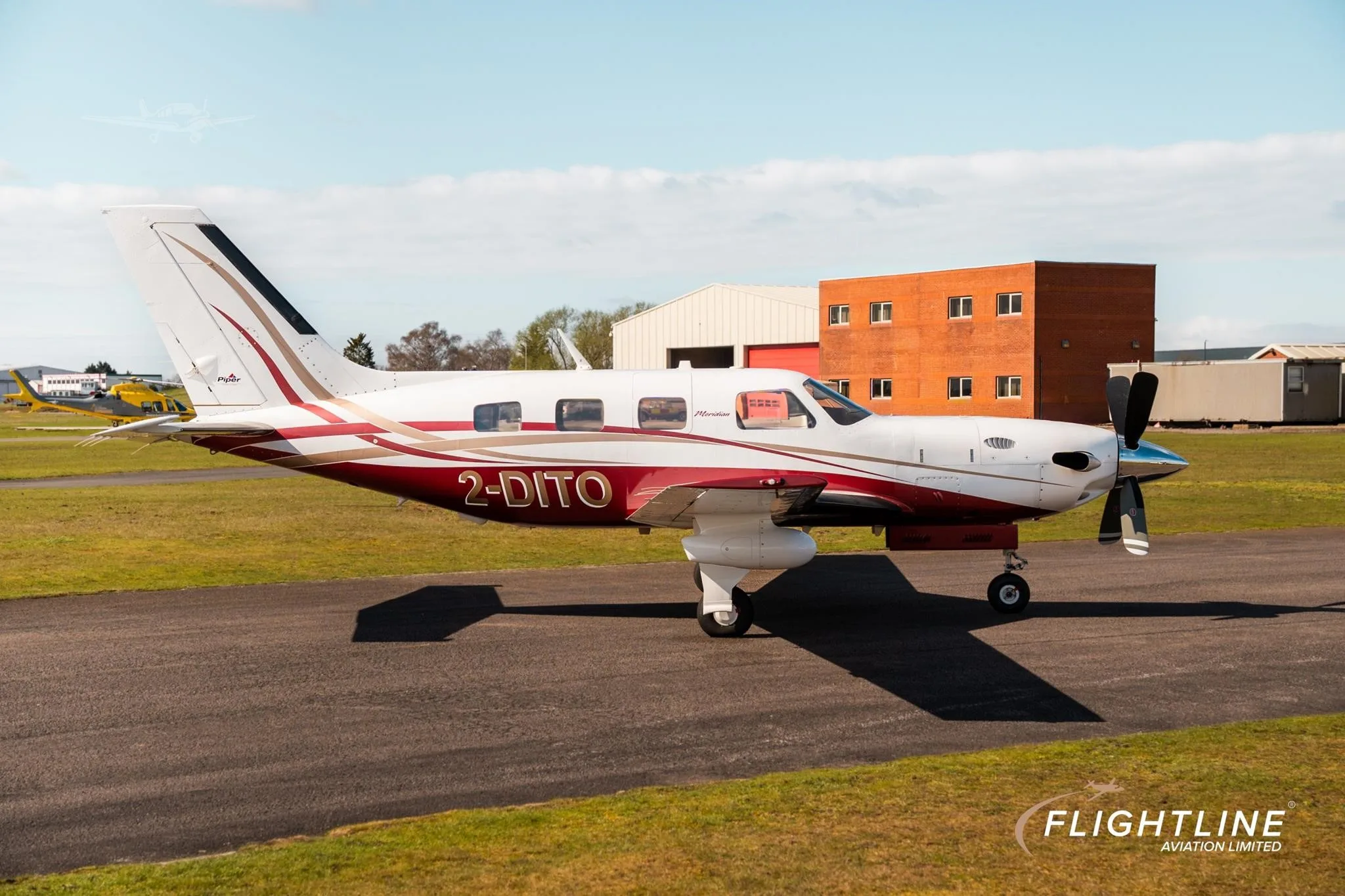 Exterior view of a 2006 PIPER MERIDIAN, 2-DITO.