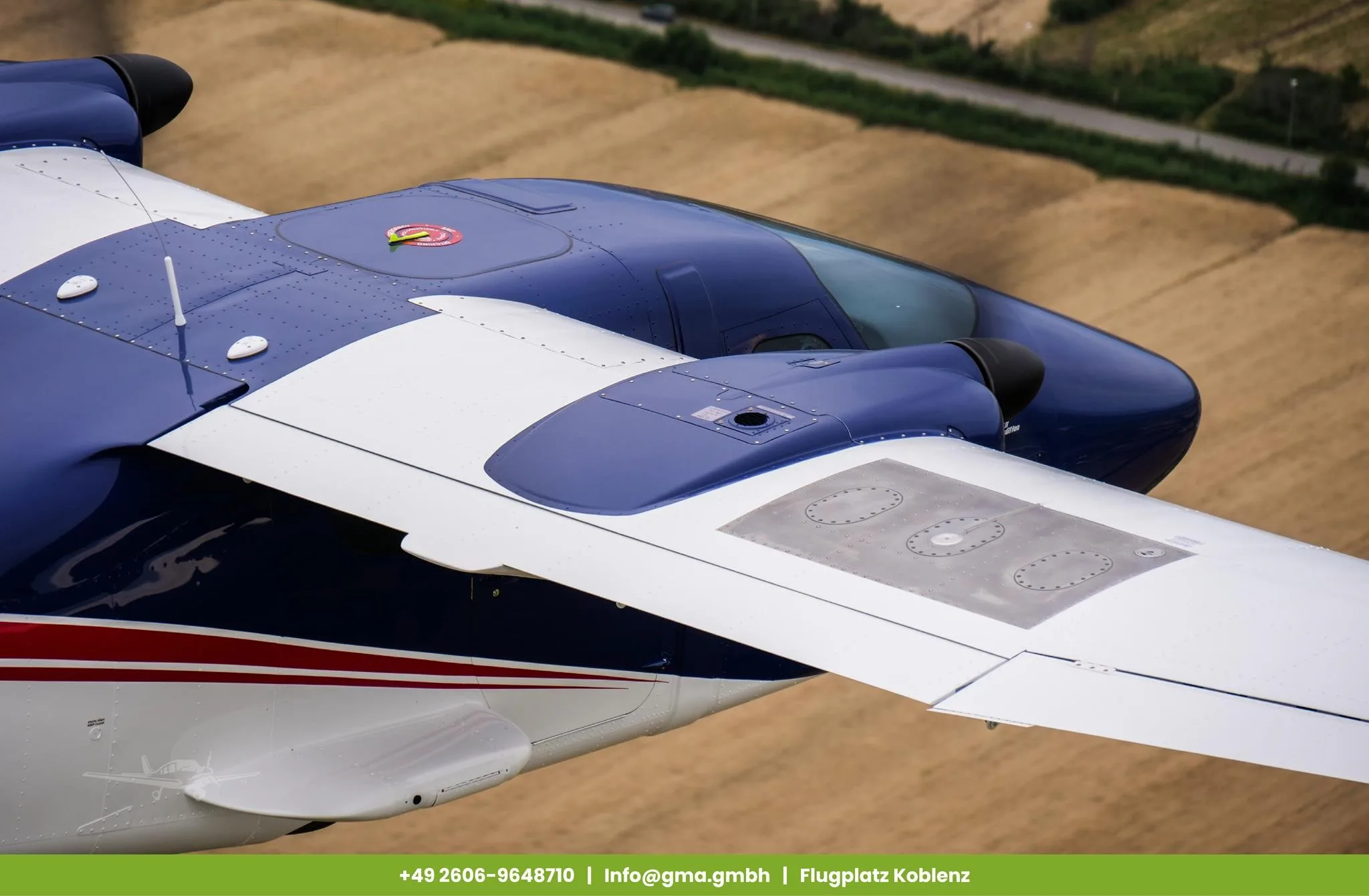 Exterior view of a 2027 TECNAM P2006T.