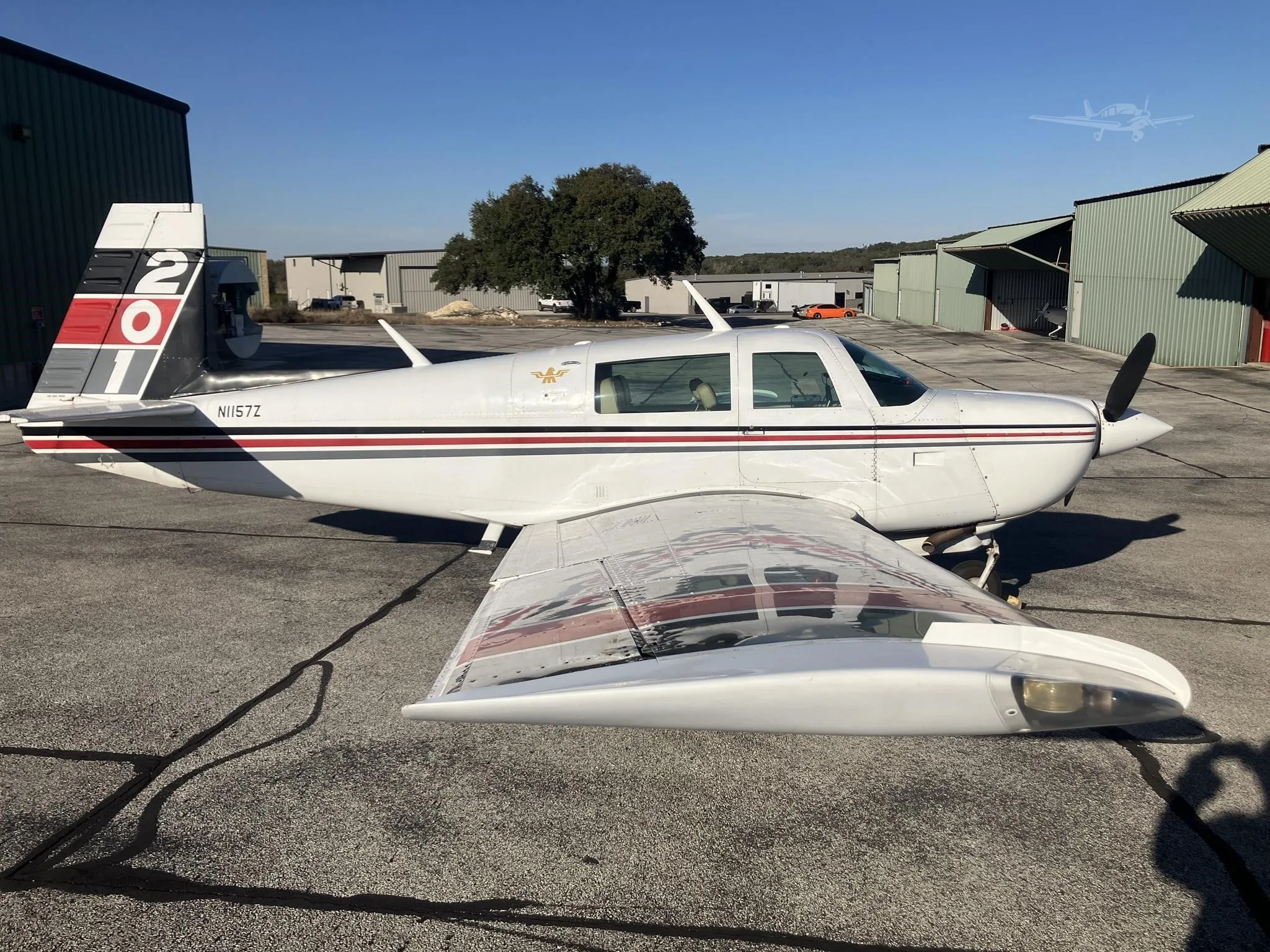 1982 MOONEY M20J 201