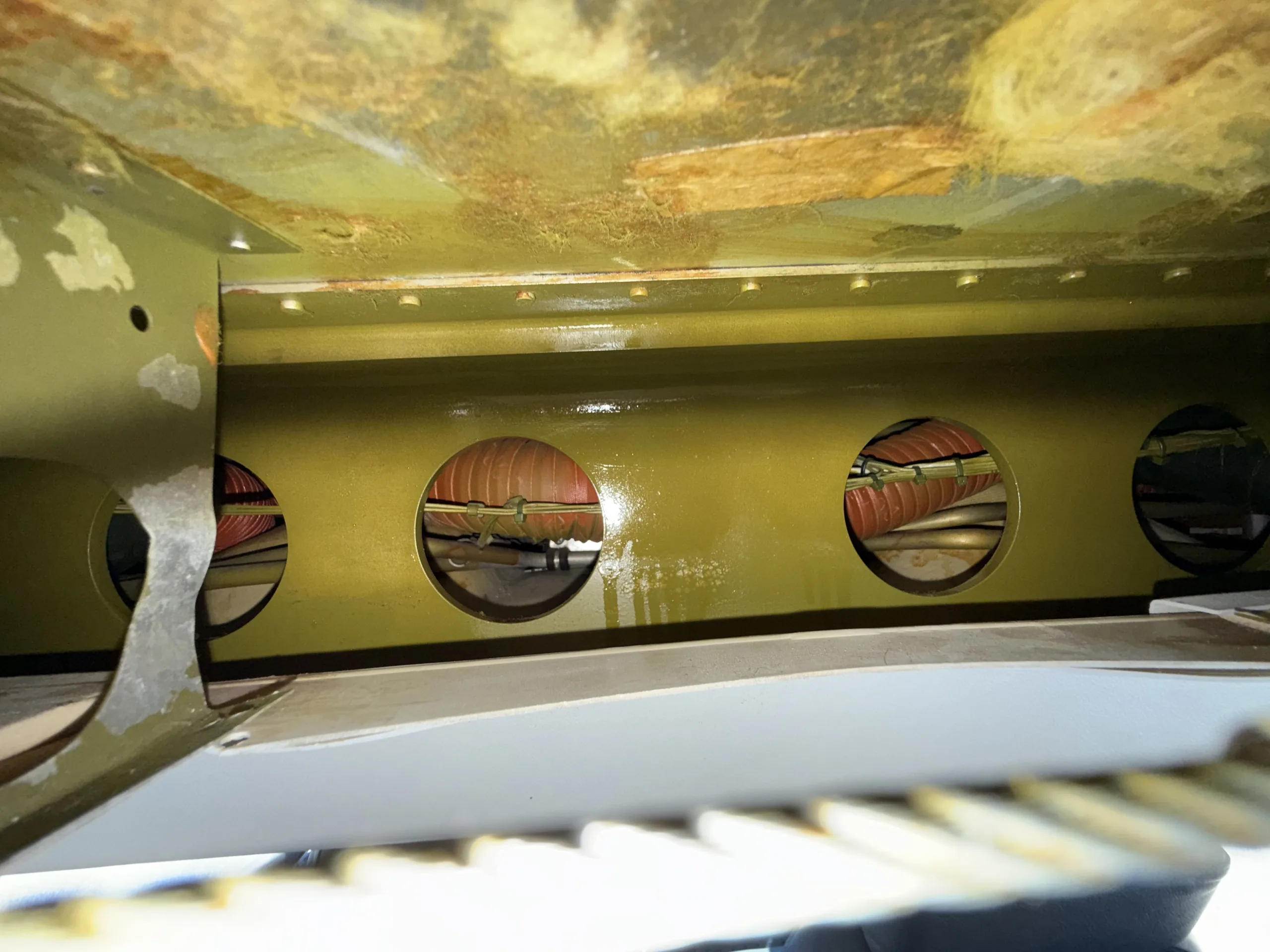Cabin interior of a 1978.