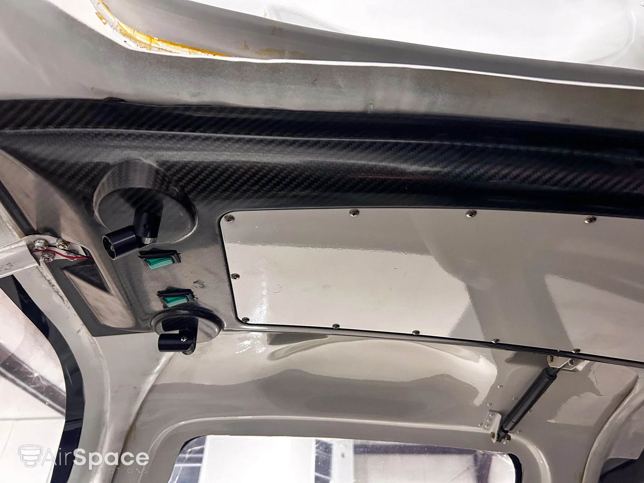 Engine detail of a 2023 Van's.