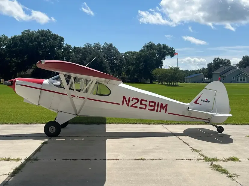 Exterior view of a 1974 Piper PA-28R-200 Arrow II.