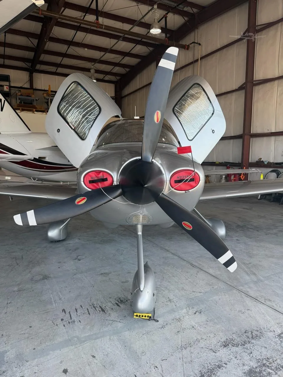 Exterior view of a 2015 CIRRUS SR20-G3, N231SG.
