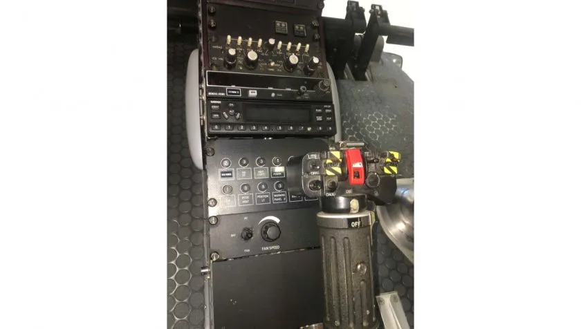 Cockpit and instrument panel of a 2008 Eurocopter EC120B 1534.