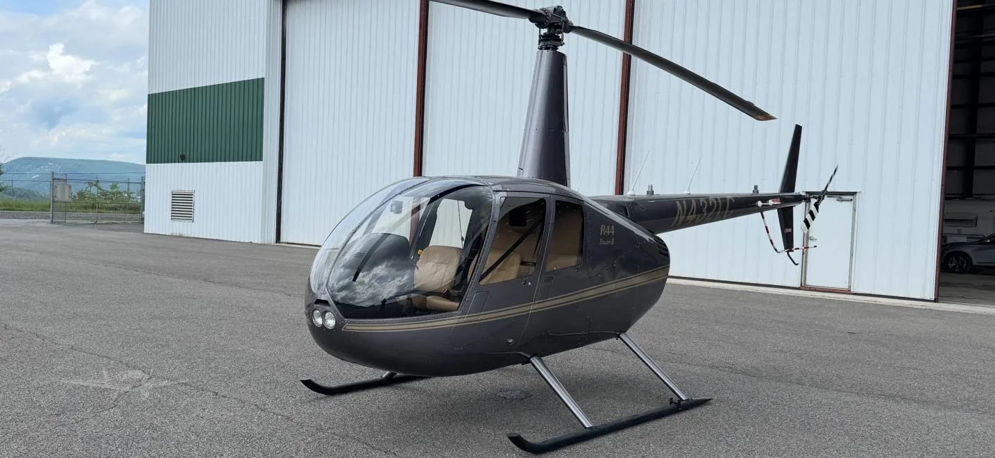 Marketing image of a 2017 ROBINSON R44 RAVEN II.