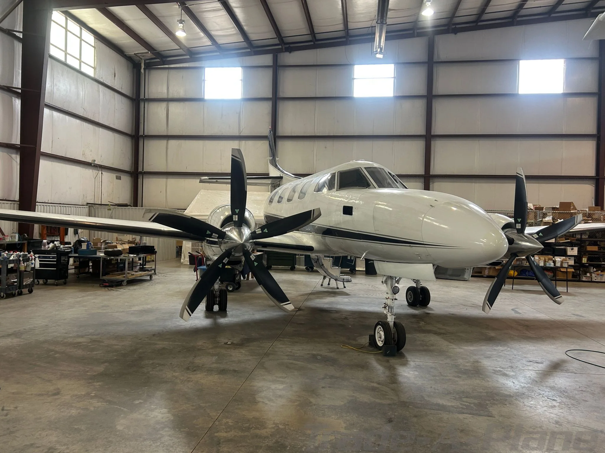 Exterior view of a 1980 SWEARINGEN SA226-T MERLIN IIIB, N339RW.
