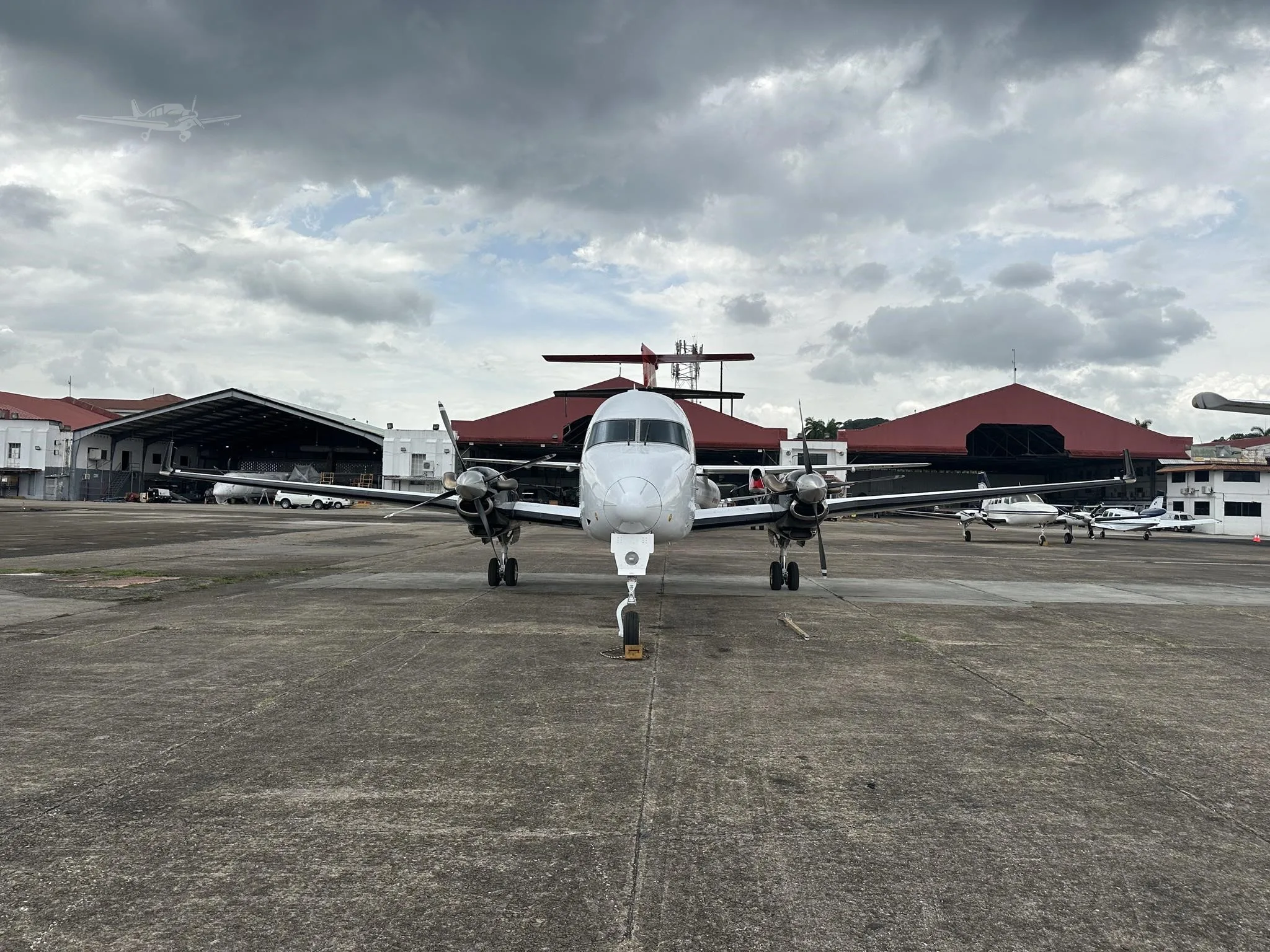 Exterior view of a 1996 BEECHCRAFT 1900D, N155CJ.