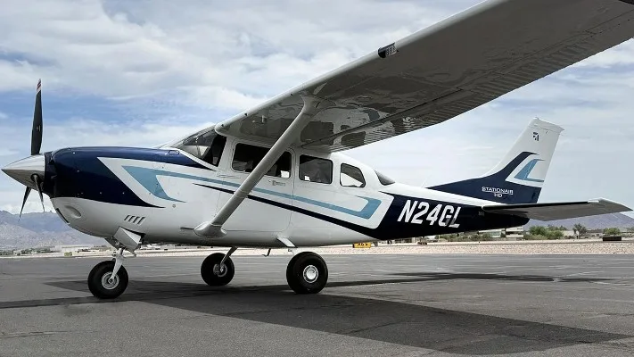 Exterior view of a 2026 Cessna T206H.