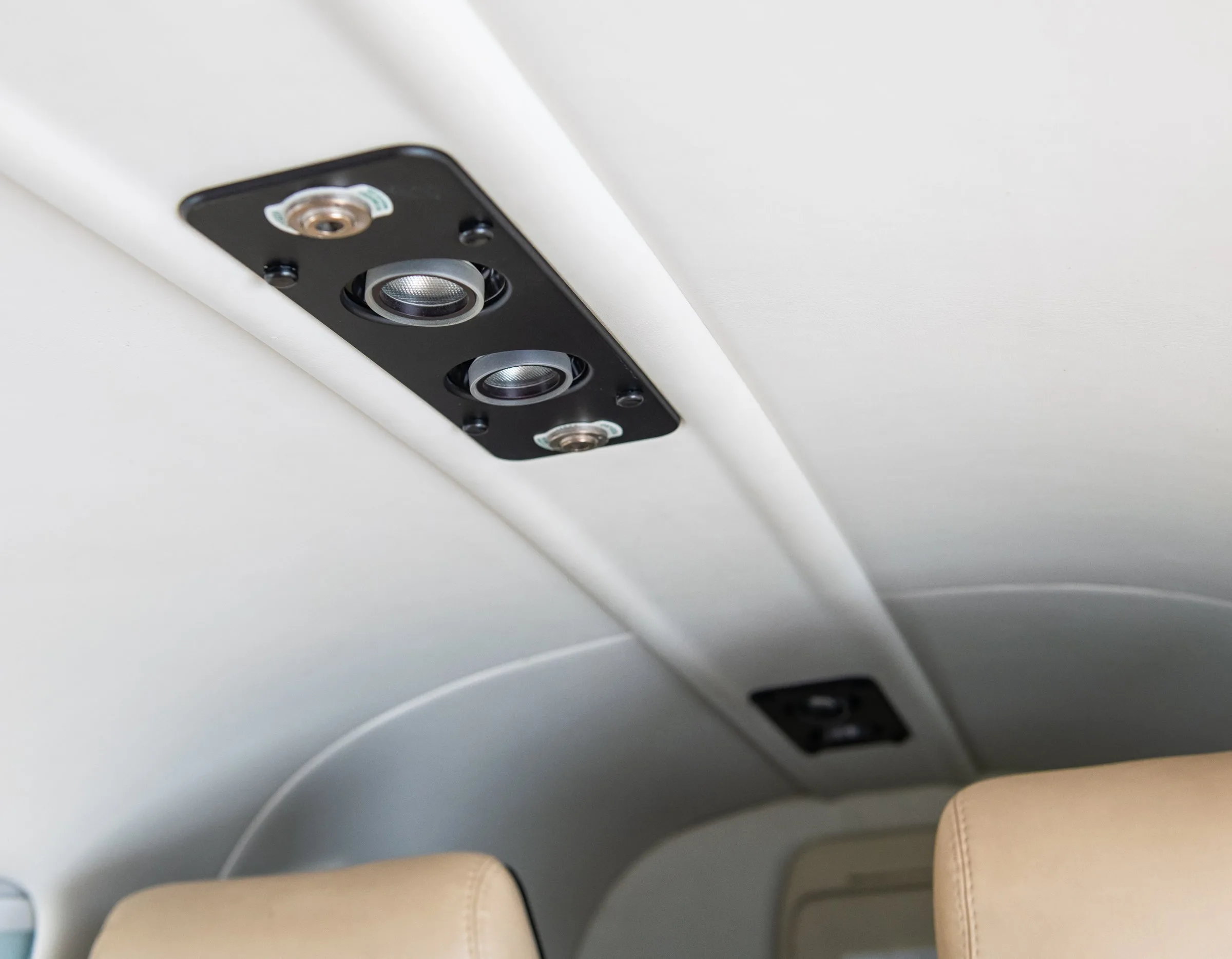 Cabin interior of a 2009 Piper PA-46R-350T Matrix.