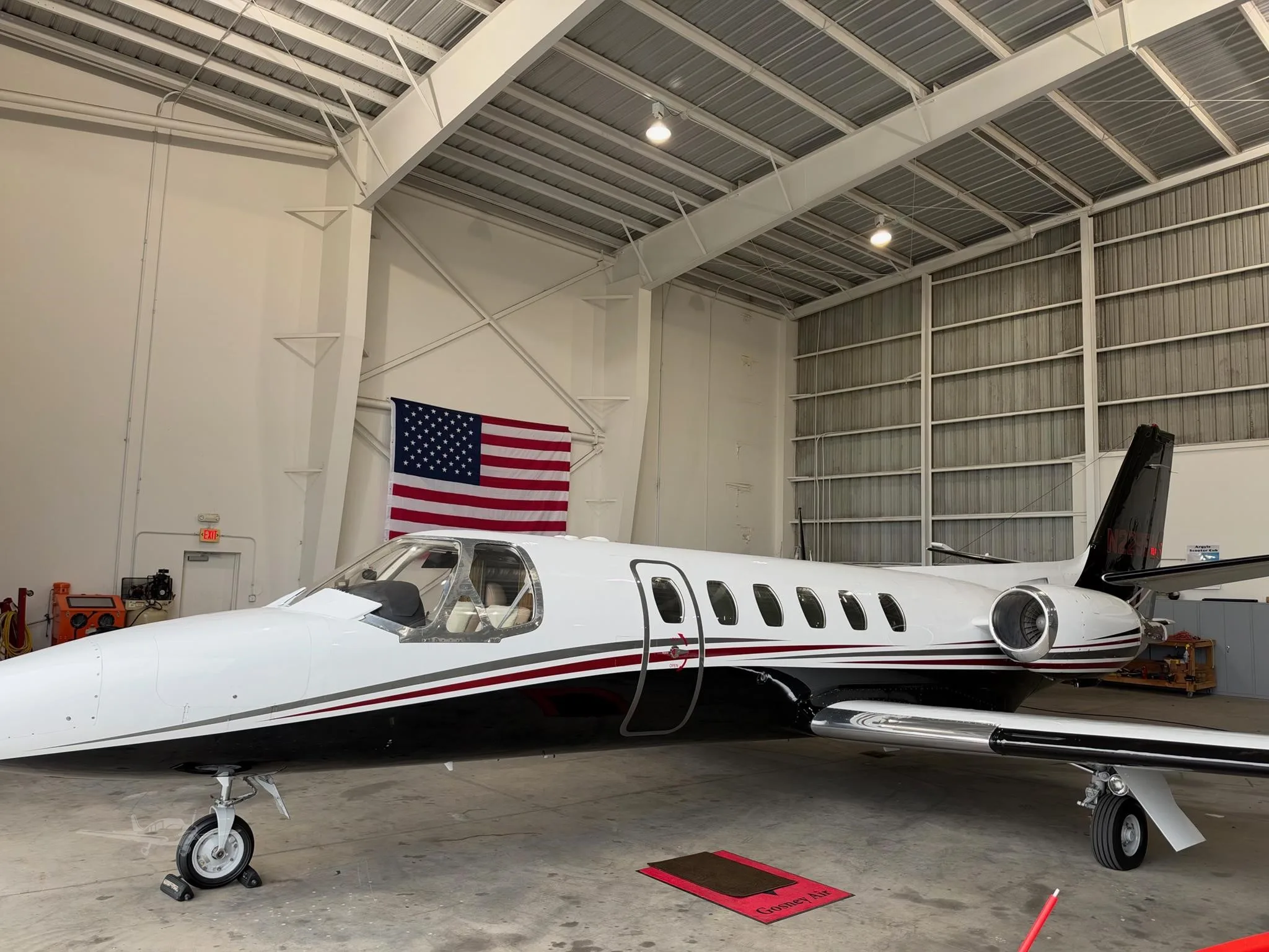 Exterior view of a 1981 CESSNA CITATION II, N229BM.
