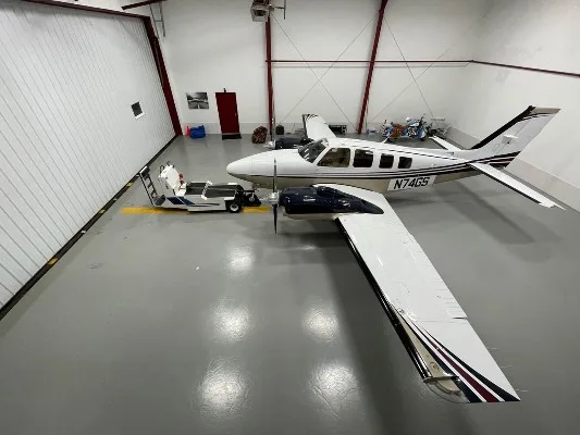 Marketing image of a 2006 Beech Baron G58.