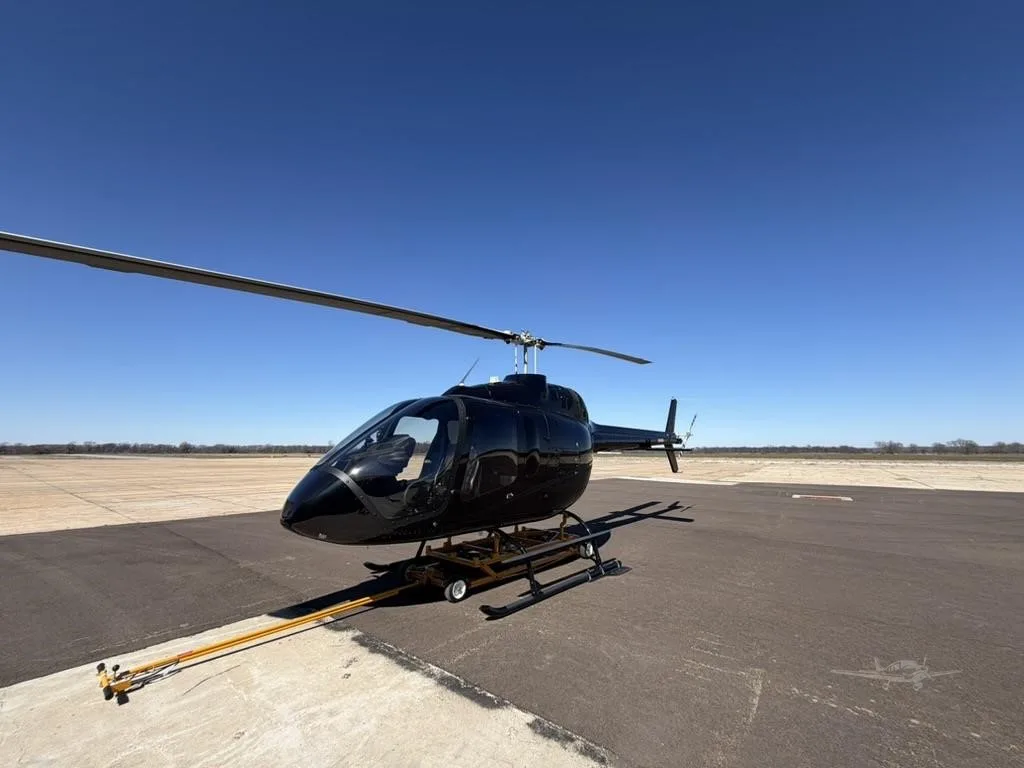 Exterior view of a 2024 BELL 505 JET RANGER X.