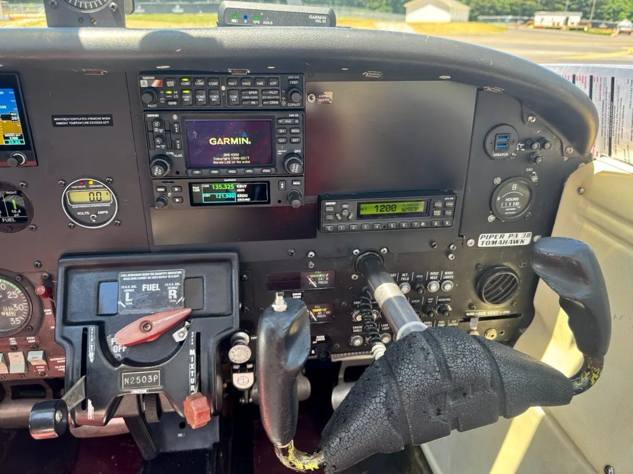 Exterior view of a 1979 Piper Tomahawk PA-38-112.