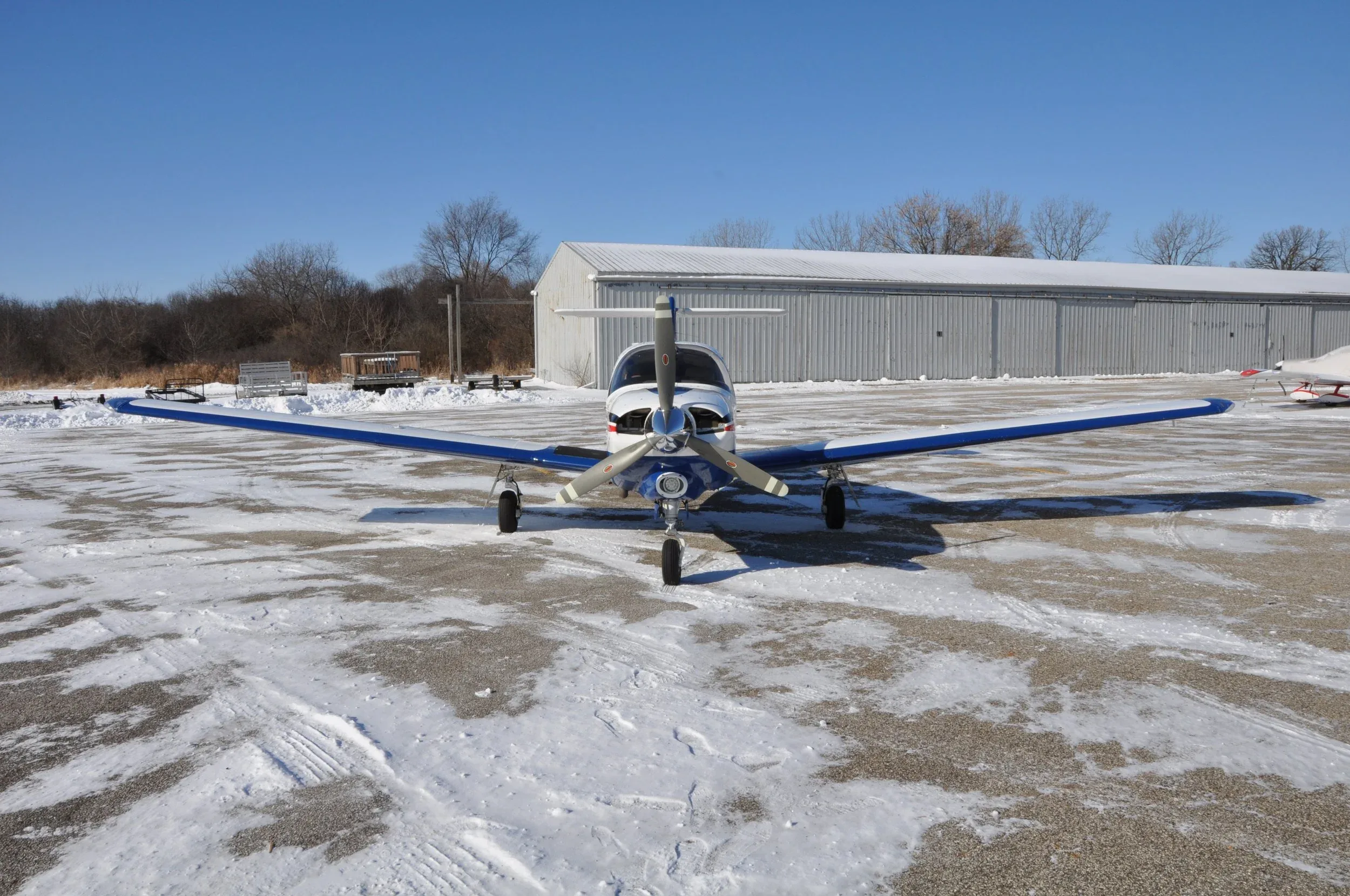 Exterior view of a 1983 AKC AVIATION TURBO ARROW IV.
