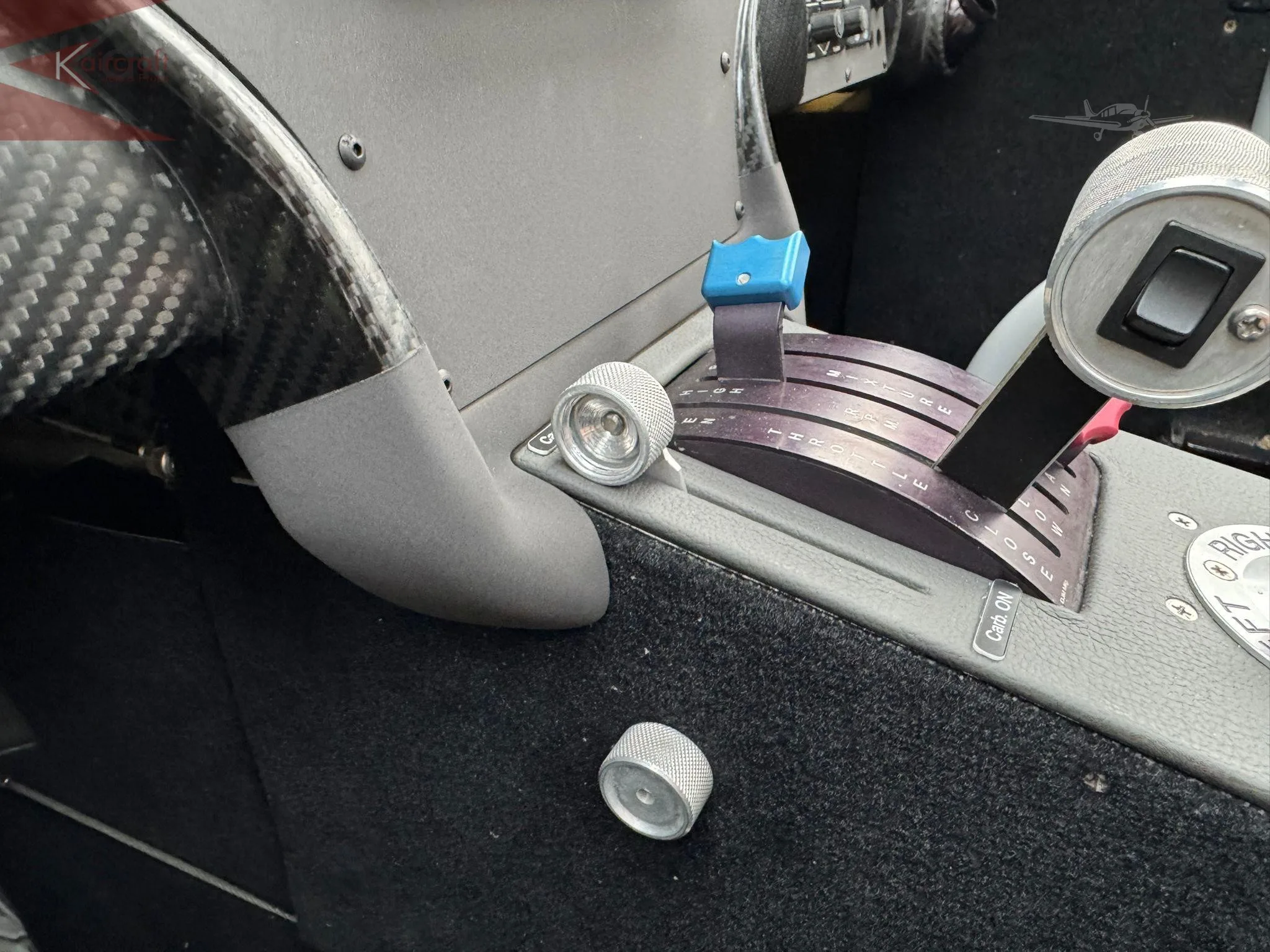 Engine detail of a 2013 VANS RV-10.
