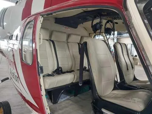Cabin interior of a 1997 AIRBUS AS355N.