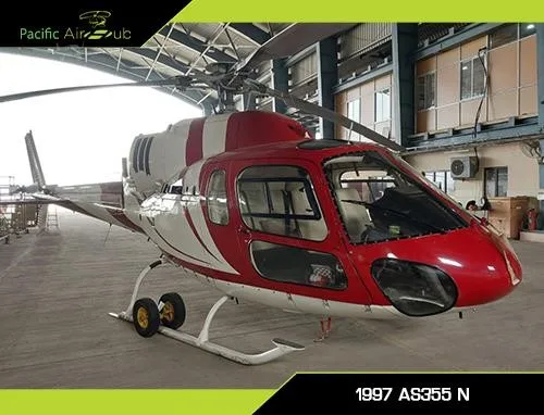 Exterior view of a 1997 AIRBUS AS355N.