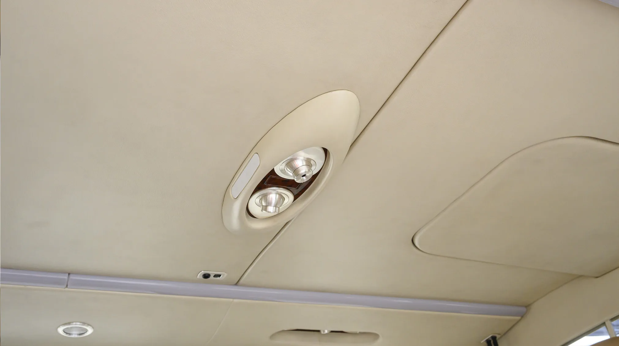 Cabin interior of a 2013 Leonardo AW139.