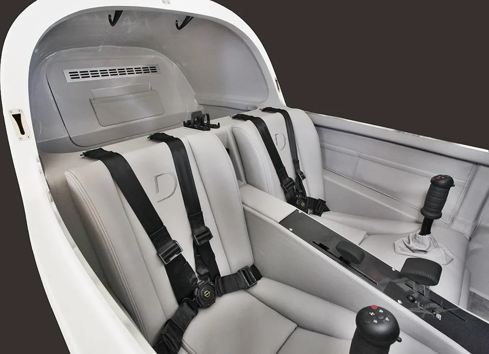 Cabin interior of a 2026 AEROSPOOL WT-9 DYNAMIC.