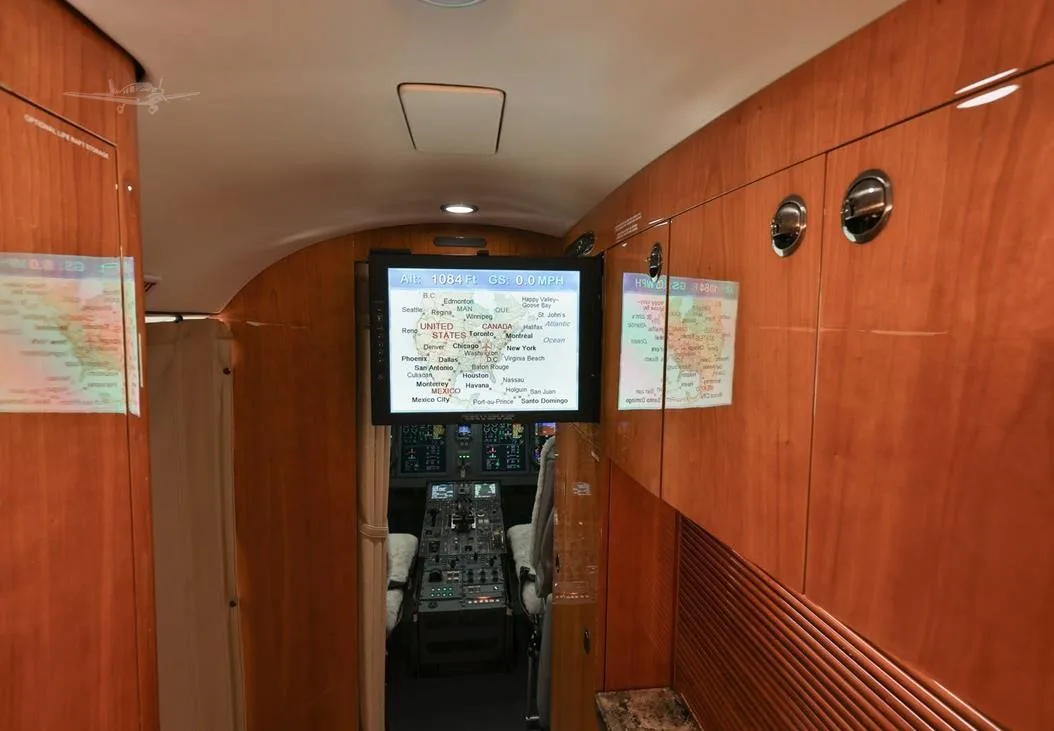 Cabin interior of a 2006 GULFSTREAM G150.