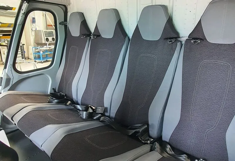 Cabin interior of a 2023 Airbus AS350B3 2023 H125.