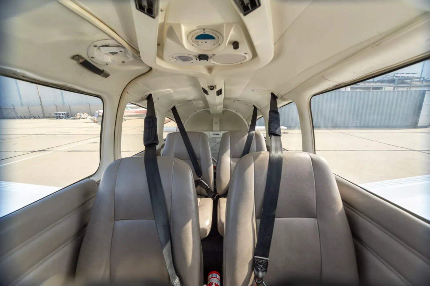 Cabin interior of a 2014 Piper Arrow III.