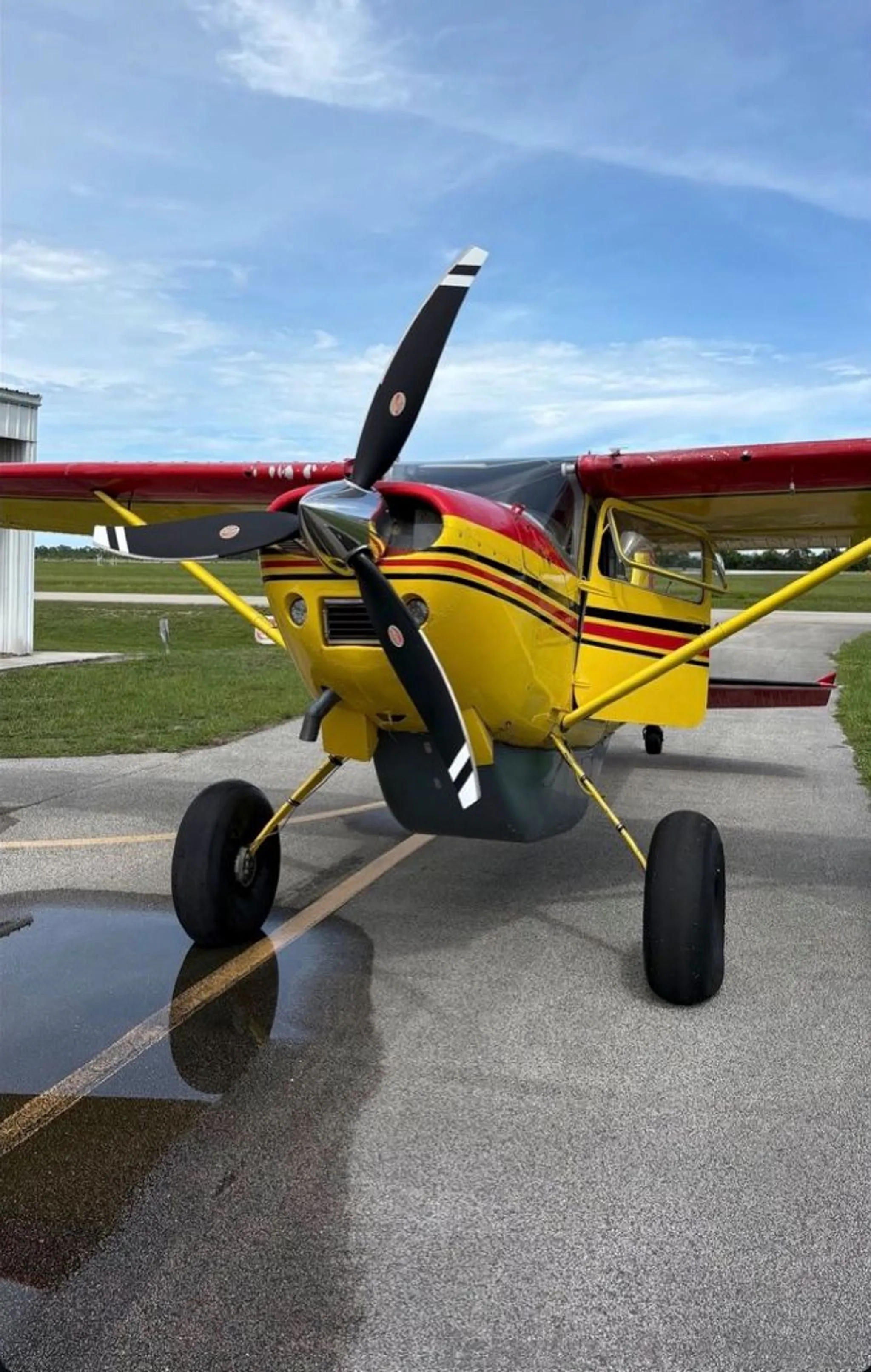 Exterior view of a 1974 CESSNA 185F, N1790R.