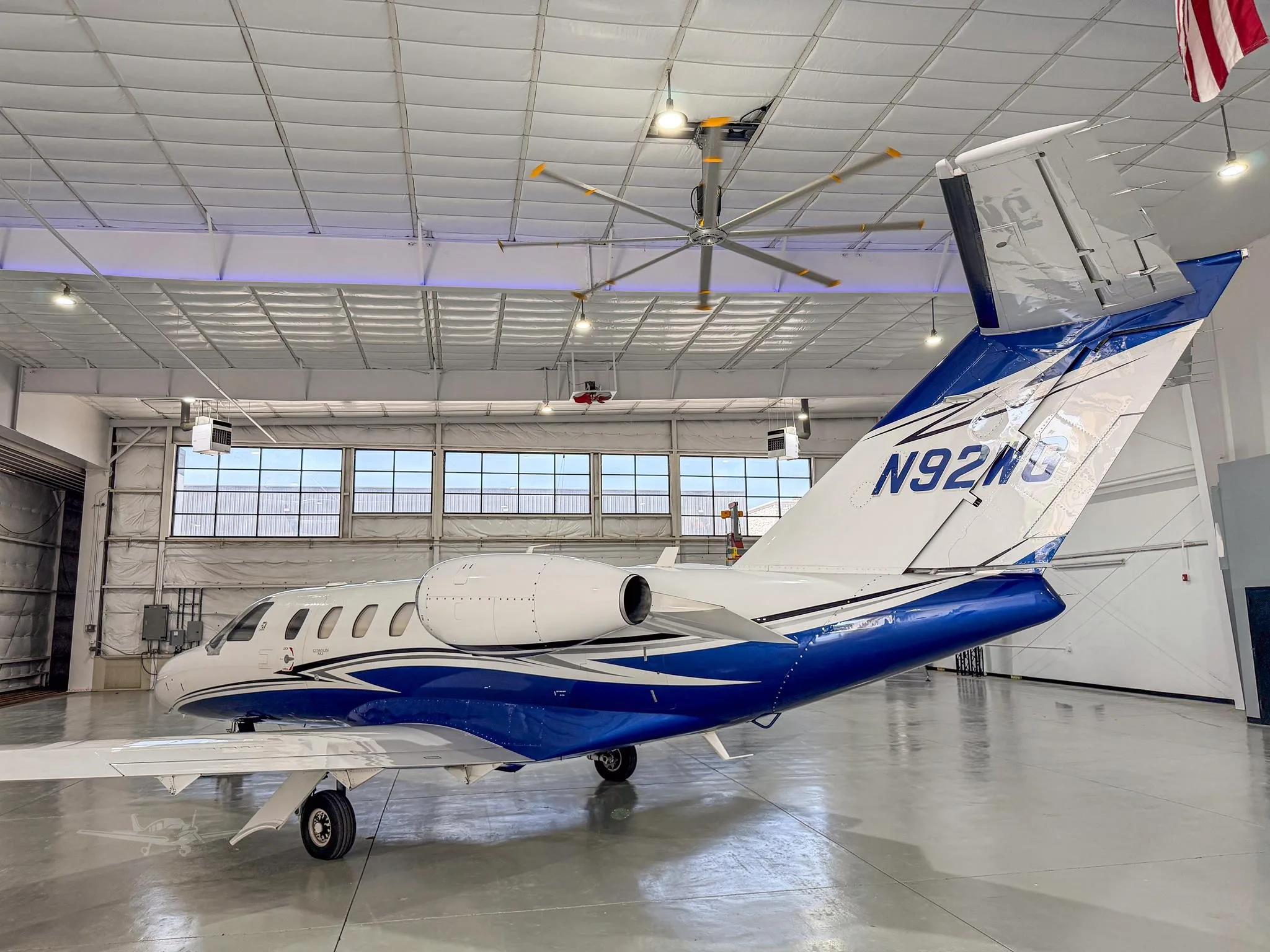 Exterior view of a 2015 CESSNA CITATION M2, N92WG.