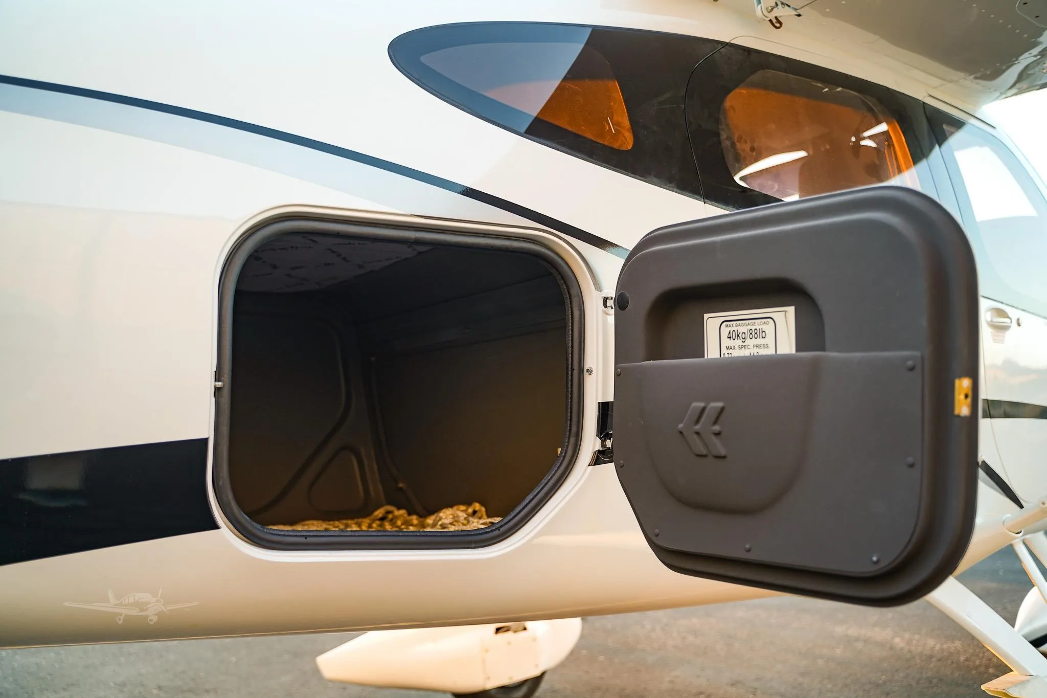 Cabin interior of a 2021 TECNAM P2010 MKII.